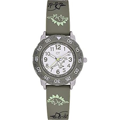 Cool Time CT Kids armbandsur med Silkon-Armband CT-0020-PQ grå Cool Time CT Kids armbandsur med Silkon-Armband CT-0020-PQ grå
