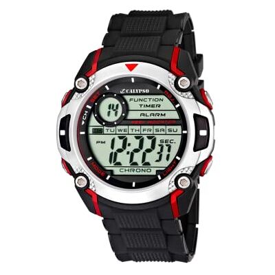 Calypso klockor djungelarmbandsur digital gummi K5577/4 Calypso klockor djungelarmbandsur digital gummi K5577/4