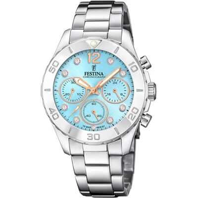 Festina Sport Watch F20603/4, blå, armband, Blå, Armband Festina Sport Watch F20603/4, blå, armband, Blå, Armband