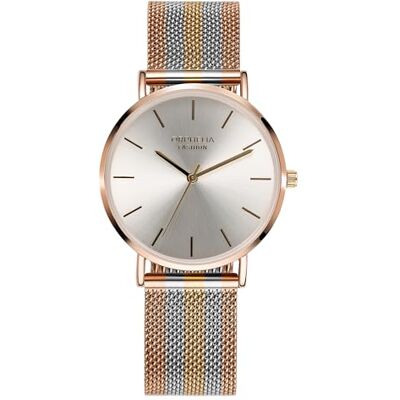 Orphelia Mode damer analog kvarts klocka Milano med mesh rostfritt stål armband armband Roséguld/silver/guld Orphelia Mode damer analog kvarts klocka Milano med mesh rostfritt stål armband armband Roséguld/silver/guld