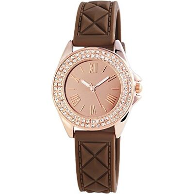 Excellanc Damarmbandsur Klocka XS Analog Kvarts Olika Material 195532600003 Excellanc Damarmbandsur Klocka XS Analog Kvarts Olika Material 195532600003
