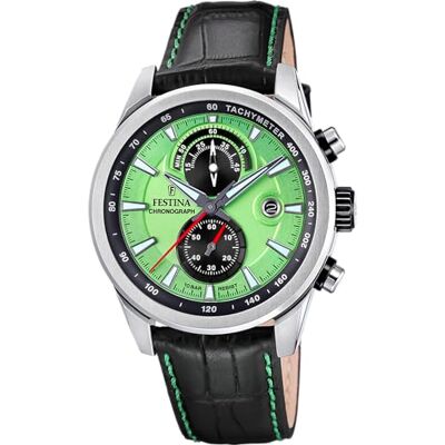 Festina Sport Watch F20695/3, grönt, armband, Grön, Armband Festina Sport Watch F20695/3, grönt, armband, Grön, Armband
