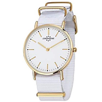 Chronostar Damer analog kvartsklocka med nylonarmband R3751252503 Chronostar Damer analog kvartsklocka med nylonarmband R3751252503