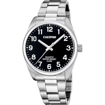 Calypso Casual Watch K5862/4, svart, armband, Svart, armband Calypso Casual Watch K5862/4, svart, armband, Svart, armband