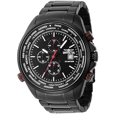 Invicta Aviator 47820 Kvartsklocka Herr 50mm Invicta Aviator 47820 Kvartsklocka Herr 50mm