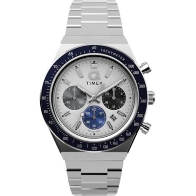 Timex Herrkronograf kvarts armbandsur Q sport Timex Herrkronograf kvarts armbandsur Q sport