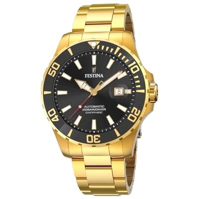 Festina Analog kvarts klocka för män med rostfritt stål armband F20533/2 Festina Analog kvarts klocka för män med rostfritt stål armband F20533/2