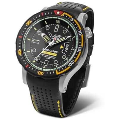 Vostok Europe Vostok Chistopol automatisk Batscafos NH35-511E767, 316L rostfritt stål, 300 m, svart Vostok Europe Vostok Chistopol automatisk Batscafos NH35-511E767, 316L rostfritt stål, 300 m, svart