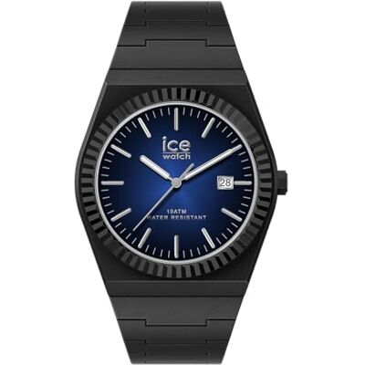 ICE-WATCH , Ice Power Pw1 Black Blue Radical, Svart Herrklocka Med Silikonarmband, 025761 (41 Mm) ICE-WATCH , Ice Power Pw1 Black Blue Radical, Svart Herrklocka Med Silikonarmband, 025761 (41 Mm)