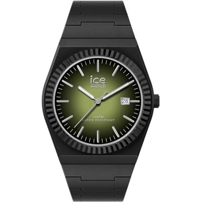 ICE-WATCH , Ice Power Pw1 Black Khaki Radical, Svart Herrklocka Med Silikonarmband, 025762 (41 Mm) ICE-WATCH , Ice Power Pw1 Black Khaki Radical, Svart Herrklocka Med Silikonarmband, 025762 (41 Mm)