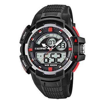 Calypso Watches unisex vuxna analog digital kvartsklocka med plastarmband K5767/3 Calypso Watches unisex vuxna analog digital kvartsklocka med plastarmband K5767/3