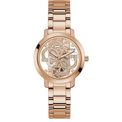 GUESS damer trend klar 36 mm klocka, Rosa guld, en storlek, GW0300L3 GUESS damer trend klar 36 mm klocka, Rosa guld, en storlek, GW0300L3