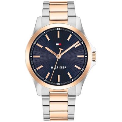 Tommy Hilfiger herr analog kvartsur med rostfritt stål armband 1792193 Tommy Hilfiger herr analog kvartsur med rostfritt stål armband 1792193