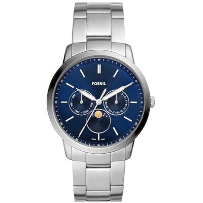 Fossil Reloj Neutra FS5907 hombre acero azul Fossil Reloj Neutra FS5907 hombre acero azul