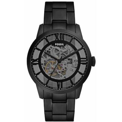 Fossil Townsman Klocka för män, Automatiskt trehandsverk med armband i rostfritt stål eller läder Fossil Townsman Klocka för män, Automatiskt trehandsverk med armband i rostfritt stål eller läder