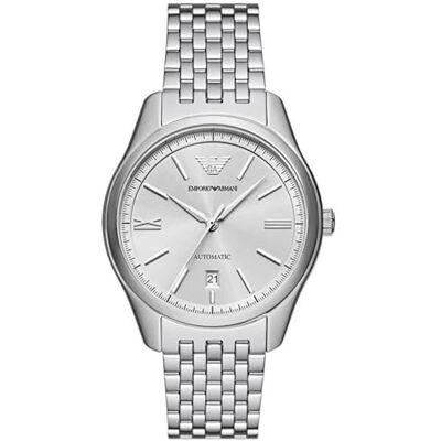 Giorgio Armani Watch For Men, Quartz Three hand date movement med rostfritt stål, läder eller silikonrem Giorgio Armani Watch For Men, Quartz Three hand date movement med rostfritt stål, läder eller silikonrem
