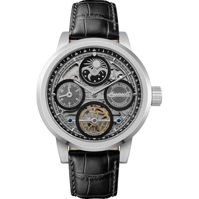 Ingersoll bågen herr 44 mm automatisk klocka, Svart, Modern Ingersoll bågen herr 44 mm automatisk klocka, Svart, Modern