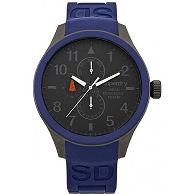 SUPERDRY Herrarmbandsur XL Scuba Multi analog kvarts silikon SYG110U SUPERDRY Herrarmbandsur XL Scuba Multi analog kvarts silikon SYG110U
