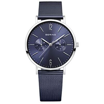 BERING Kvinnor Analogt Quarz Classic Collection armbandsur med Rostfritt stål Armband och Safirglas BERING Kvinnor Analogt Quarz Classic Collection armbandsur med Rostfritt stål Armband och Safirglas
