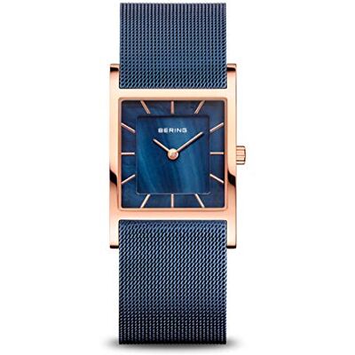 BERING Kvinnor Analogt Quarz Classic Collection armbandsur med Rostfritt stål Armband och Safirglas BERING Kvinnor Analogt Quarz Classic Collection armbandsur med Rostfritt stål Armband och Safirglas