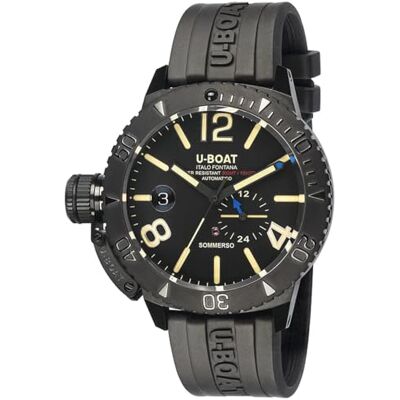 U-Boat 9015 Men's Black Sommerso Klocka Watch U-Boat 9015 Men's Black Sommerso Klocka Watch