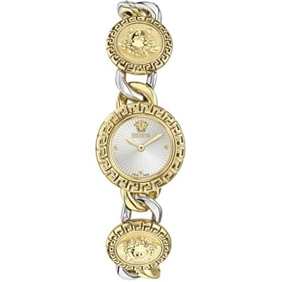 Versace dam analog kvarts armbandsur La Greca Stud Icon Versace dam analog kvarts armbandsur La Greca Stud Icon