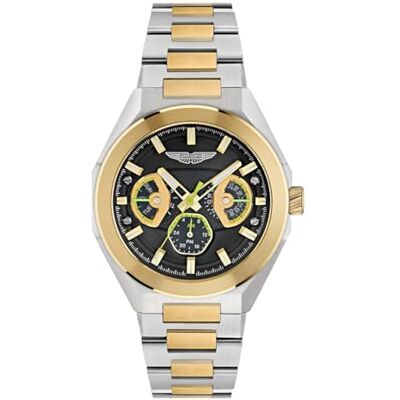 Aston Martin Herrklocka, multifunktion, armbandsur, AML, Thrill MTRI1, flerfärgad Aston Martin Herrklocka, multifunktion, armbandsur, AML, Thrill MTRI1, flerfärgad