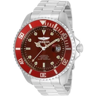 Invicta Pro Diver Montre Homme Automatique en Acier Inoxydable 47 mm Invicta Pro Diver Montre Homme Automatique en Acier Inoxydable 47 mm