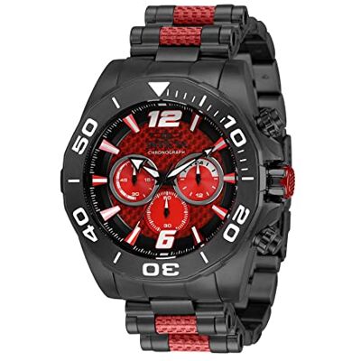 Invicta Speedway 36271 kvartsur herr, Svart, Armband Invicta Speedway 36271 kvartsur herr, Svart, Armband