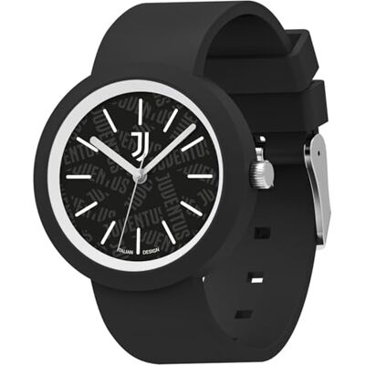 Seven Juventus armbandsur, svart, analog kvartsur, barn och pojkar, sport- och fotbollsklocka, Svart, Taglia Unica, sport-chic Seven Juventus armbandsur, svart, analog kvartsur, barn och pojkar, sport- och fotbollsklocka, Svart, Taglia Unica, sport-chic