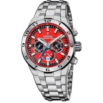 Festina Sportklocka F20670/5, Färg: röd, Klassisk Festina Sportklocka F20670/5, Färg: röd, Klassisk