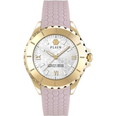 Philipp Plein damklocka analog kvarts plein heaven, ROSA, Rem Philipp Plein damklocka analog kvarts plein heaven, ROSA, Rem