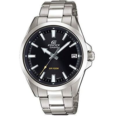 Casio Herr Edifice EFV-100D-1AVUEF Klocka, Silver, Svart Casio Herr Edifice EFV-100D-1AVUEF Klocka, Silver, Svart
