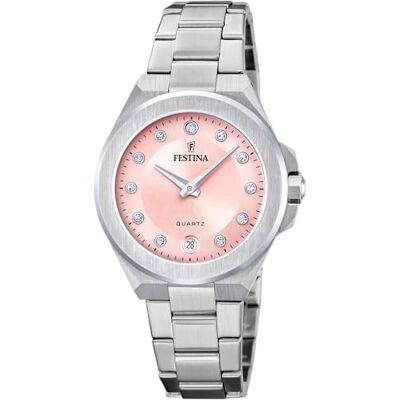 Festina Dress Watch F20700/2, rosa, armband, Rosa, Armband Festina Dress Watch F20700/2, rosa, armband, Rosa, Armband