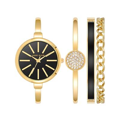 Anne Klein Damarmbandsur och armbandsset, AK/1470GBST Anne Klein Damarmbandsur och armbandsset, AK/1470GBST