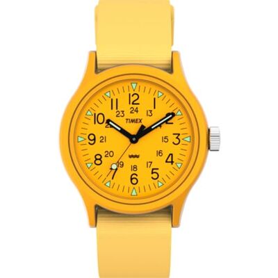 Timex Män analog kvartsur MK1 med textilarmband Timex Män analog kvartsur MK1 med textilarmband