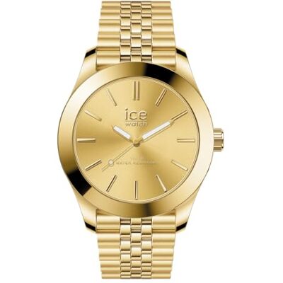 ICE-WATCH , Ice Steel Gold, Kvinnors Guldklocka Med Rostfritt Stålarmband, 024745, Small ICE-WATCH , Ice Steel Gold, Kvinnors Guldklocka Med Rostfritt Stålarmband, 024745, Small