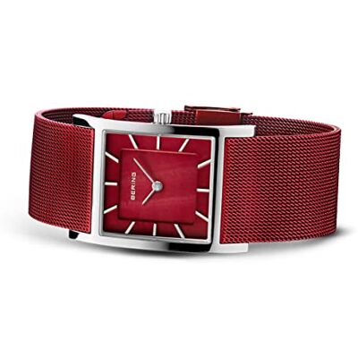 BERING Kvinnor Analogt Quarz Classic Collection armbandsur med Rostfritt stål Armband och Safirglas BERING Kvinnor Analogt Quarz Classic Collection armbandsur med Rostfritt stål Armband och Safirglas