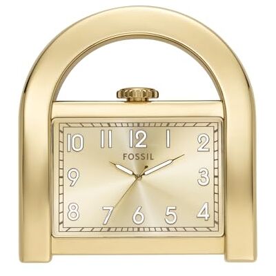 Fossil dam analog kvartsur med rostfritt stål armband ES5374, Guld, Traditionell Fossil dam analog kvartsur med rostfritt stål armband ES5374, Guld, Traditionell