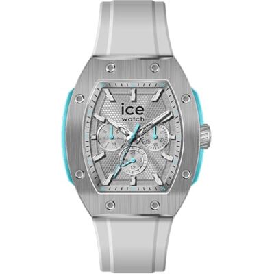 ICE-WATCH Ice Watch, Ice Boliday Prestige Polar Blue, Mäns Vit Klocka Med Silikonrem, 024739, Stor ICE-WATCH Ice Watch, Ice Boliday Prestige Polar Blue, Mäns Vit Klocka Med Silikonrem, 024739, Stor