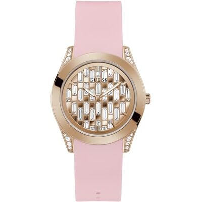 GUESS Gissa Analog GW0109L2, Rosa, 39 MM, rem GUESS Gissa Analog GW0109L2, Rosa, 39 MM, rem