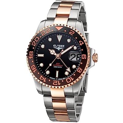 ELYSEE - GMT AUTOMATIC - Rostfritt stål hus - Watch ELYSEE - GMT AUTOMATIC - Rostfritt stål hus - Watch