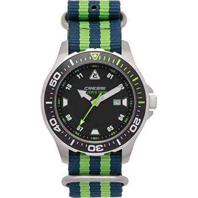 Cressi MANTA WATCH TEXTILE STRAP BLUE Cressi MANTA WATCH TEXTILE STRAP BLUE