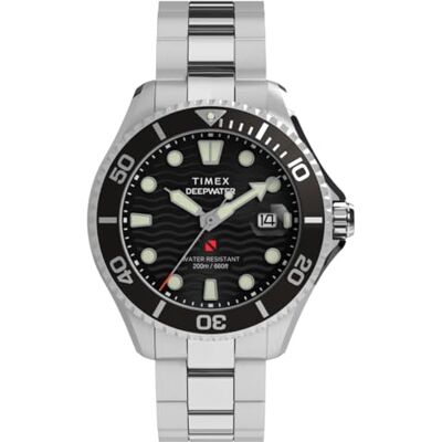 Timex Analog kvarts armbandsur för män djupvatten Meridian Timex Analog kvarts armbandsur för män djupvatten Meridian