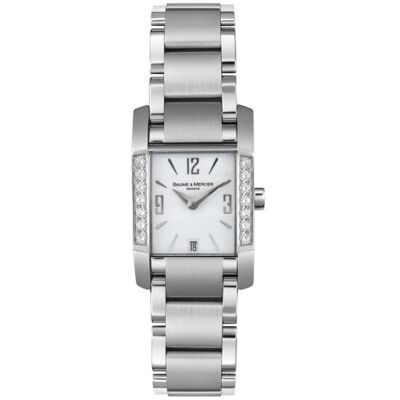 Baume & Mercier Boom & Mercier 8739 Diamantklocka för kvinnor, Armband Baume & Mercier Boom & Mercier 8739 Diamantklocka för kvinnor, Armband