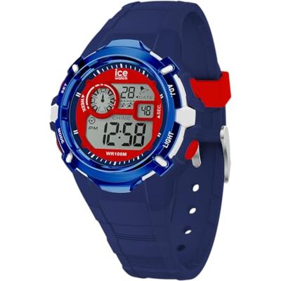 ICE-WATCH ICE digit explorer Spider Blå pojkklocka med silikonarmband 023264 (Small) ICE-WATCH ICE digit explorer Spider Blå pojkklocka med silikonarmband 023264 (Small)