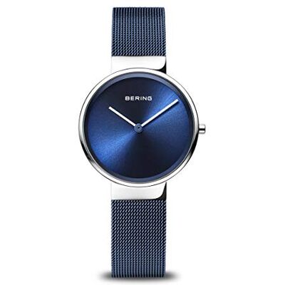 BERING Kvinnor Analogt Quarz Classic Collection armbandsur med Rostfritt stål Armband och Safirglas BERING Kvinnor Analogt Quarz Classic Collection armbandsur med Rostfritt stål Armband och Safirglas
