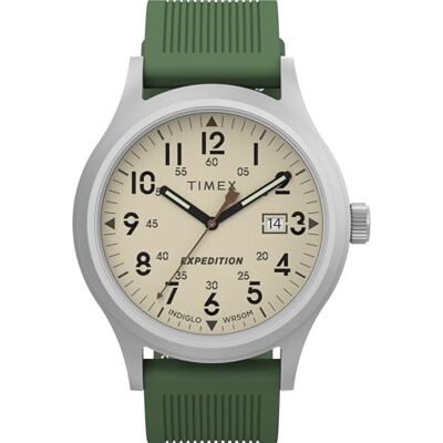 Timex Men's Expedition Scout 40mm Silicone Strap Watch Timex Men's Expedition Scout 40mm Silicone Strap Watch