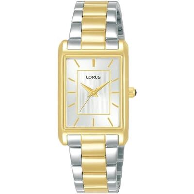 Lorus Dam analog kvartsklocka med metallarmband RG286VX9, Guld-silver Lorus Dam analog kvartsklocka med metallarmband RG286VX9, Guld-silver