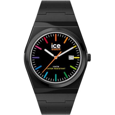 ICE-WATCH , Ice Power Pw1 Black Chromatic, Svart Herrklocka Med Silikonarmband, 025768 (41 Mm) ICE-WATCH , Ice Power Pw1 Black Chromatic, Svart Herrklocka Med Silikonarmband, 025768 (41 Mm)
